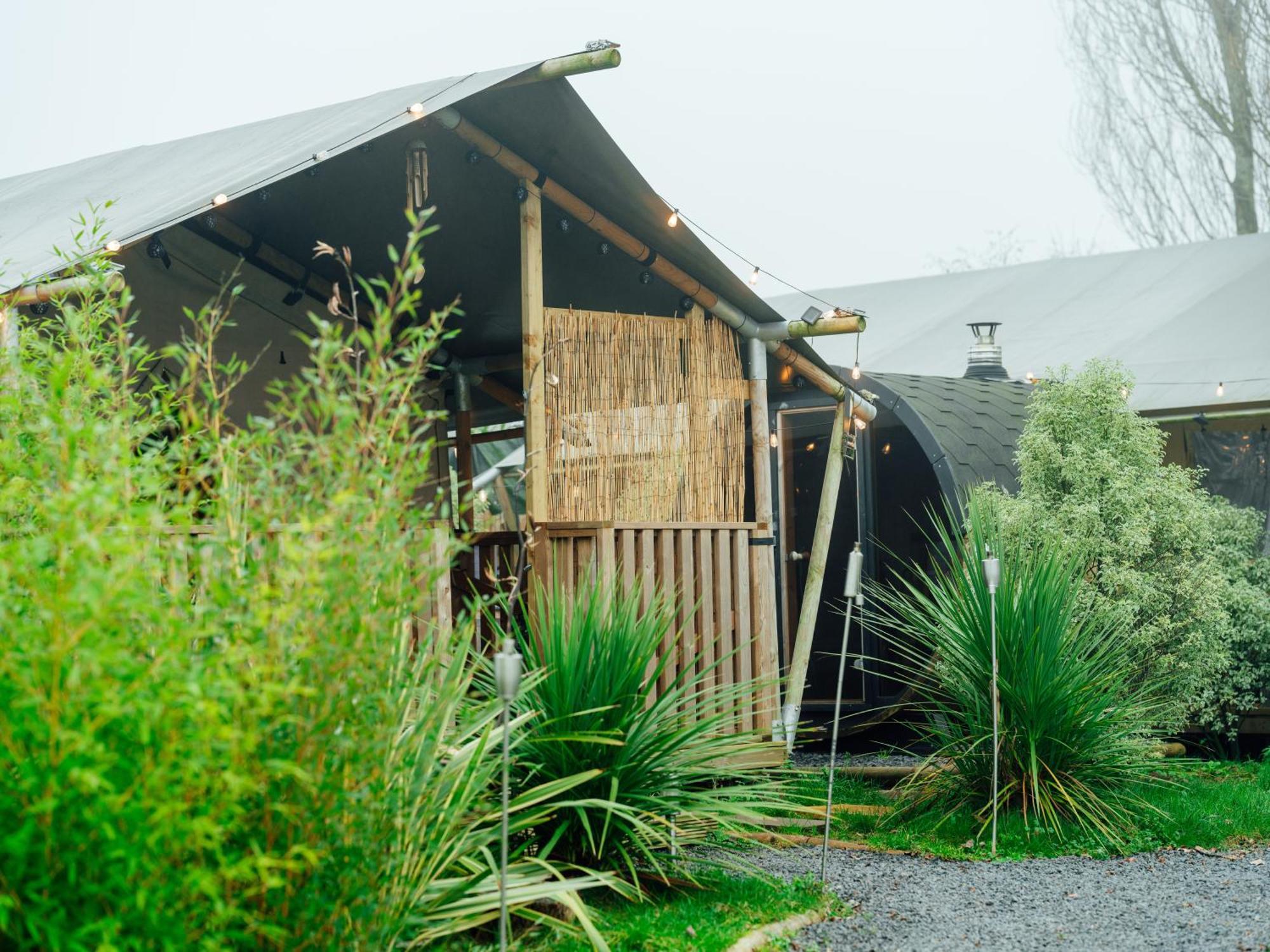 Sunset Retreats Safari Tent Ombersley Eksteriør billede